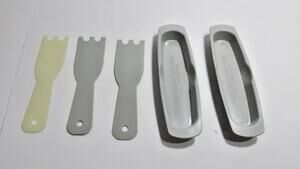 George Foreman Grill Drip Tray X2 & Scraper X3 Replacement Parts